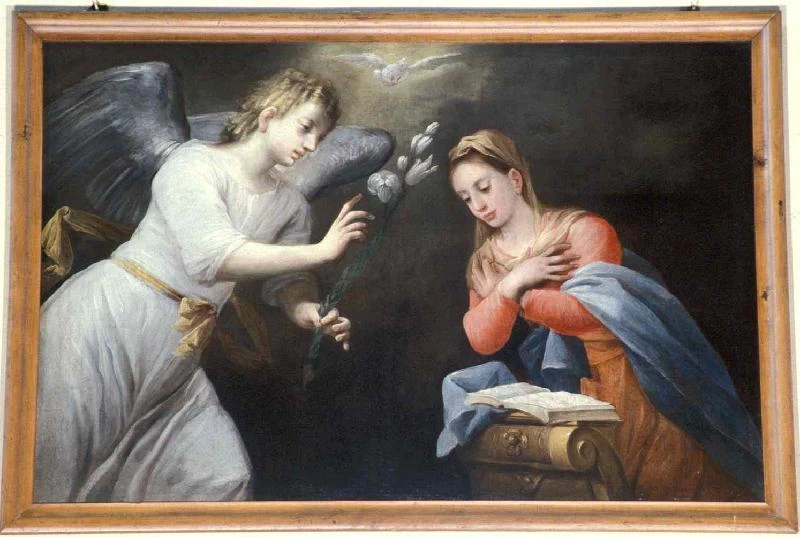 A. (attribuito) sec. XVII - XVIII, Annunciazione